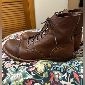 Red Wing Iron ranger boots